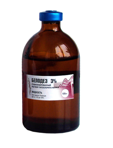 Белодез(гидрохлорид Na 3%) -  100 мл