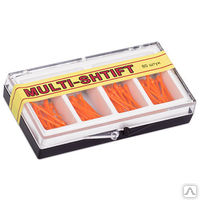 Штифты беззольные "MULTI SHTIFT" комплект 80 шт. оранжевые конус 1,5 мм 