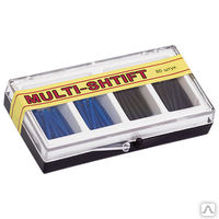 Штифты беззольные "MULTI SHTIFT" комплект по 40 шт. синие и черные, уп. 80 шт
