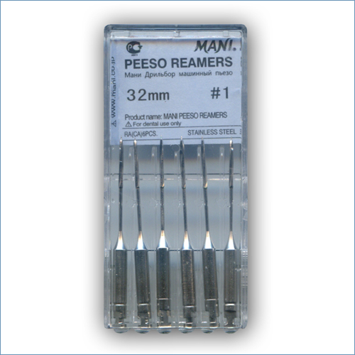  Пьезо Ример №1 - Peeso Reamers – корневые дрильборы машинные для углового наконечника, длина 32 мм