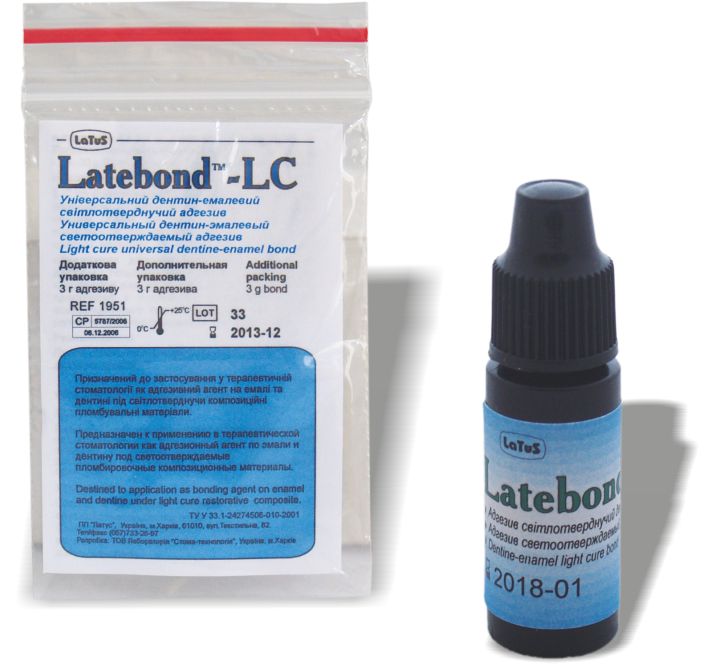 Латебонд ЛС - Latebond LC - адгезив светоотверждаемый, 3 гр.( без спирта)